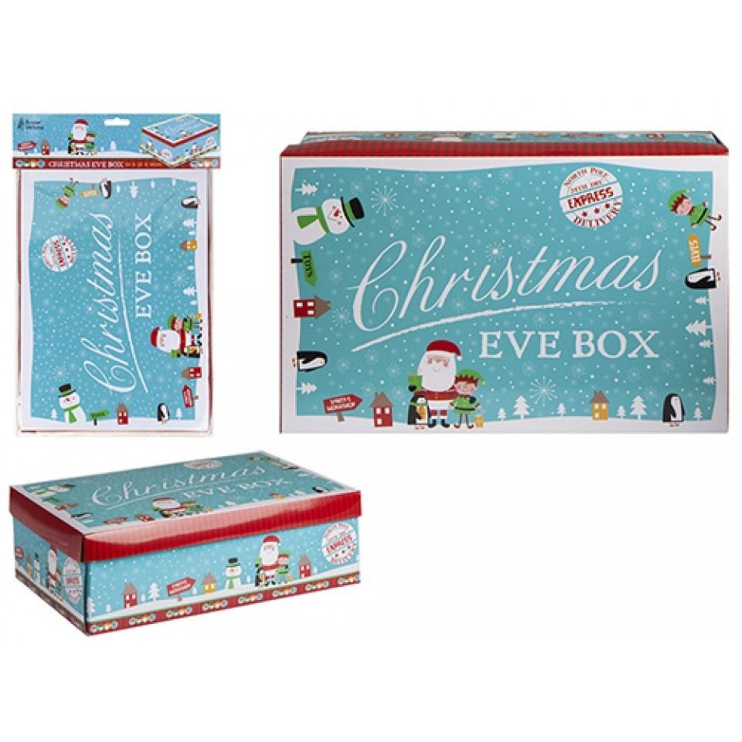 Kdmd Unisex Blue Small Character Christmas Eve Box 2 Pack - Image 2
