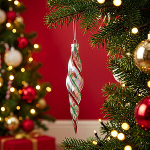 Peppermint Swirl Design Droplet