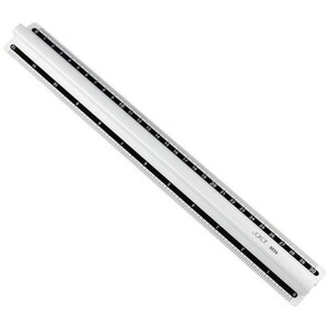 Aluminium Profile Ruler - 30cm