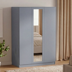 Contemporary  3 Door Mirrored Warrobe