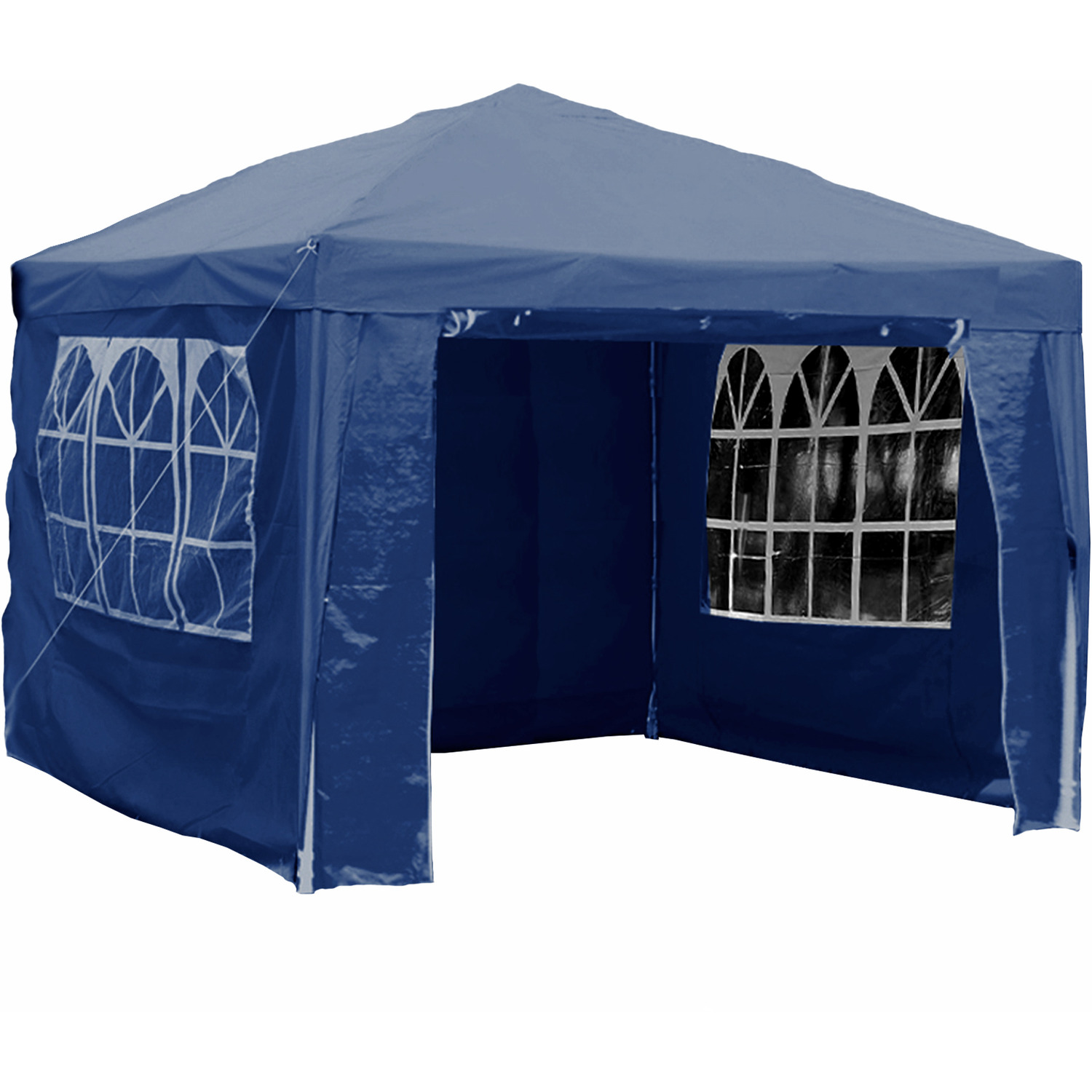 Lassic - Gazebo With Sides 3x3m - Blue thumbnail