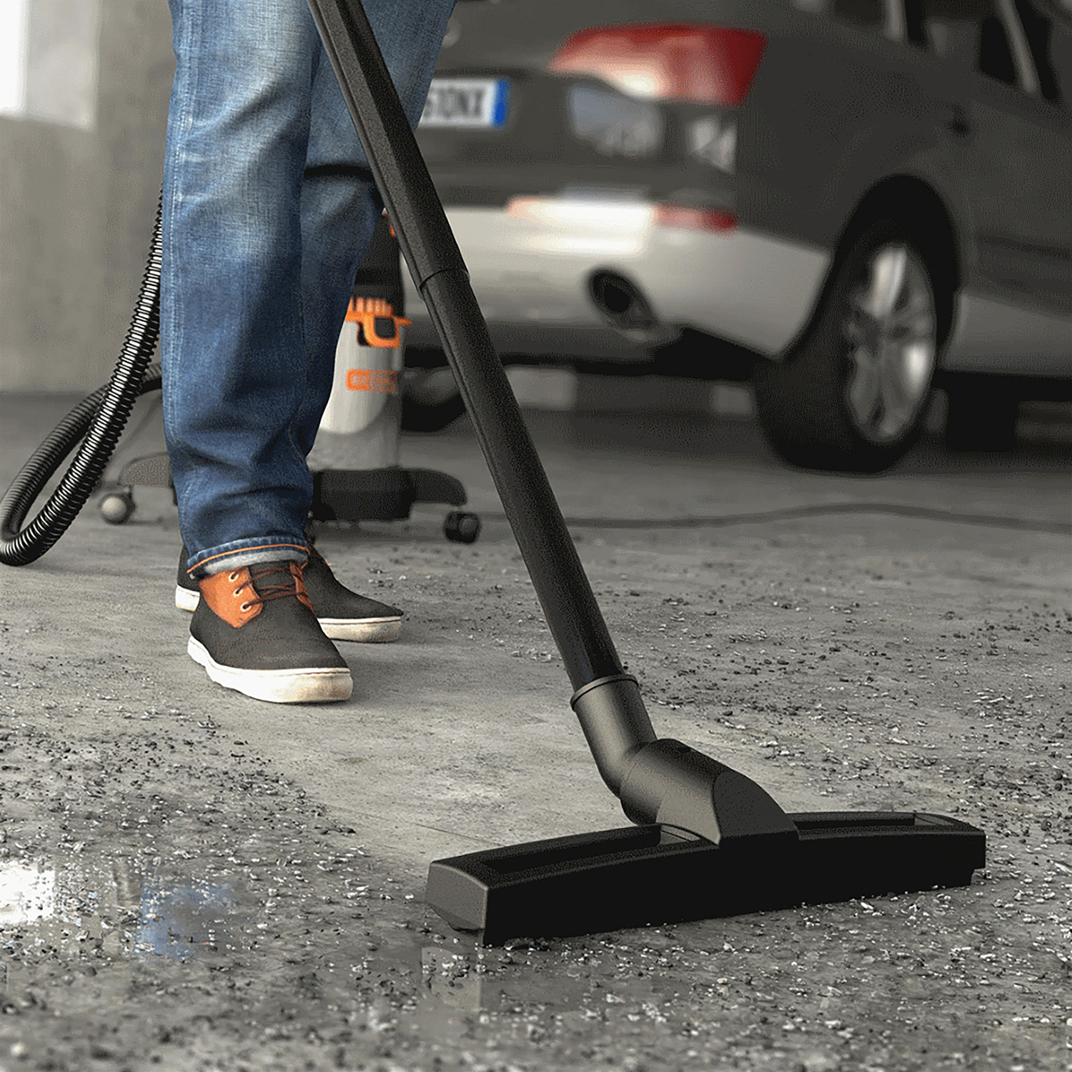 Image of 15L 1.2KW Wet and Dry Vacuum - Silver / Stainless Steel