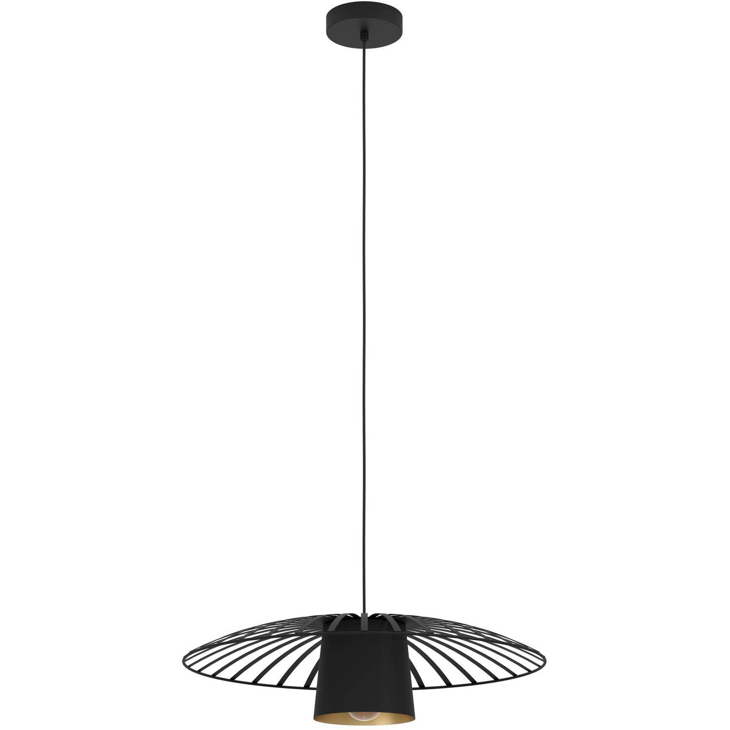 EGLO Felixkirk Pendant BlackGold - Black thumbnail