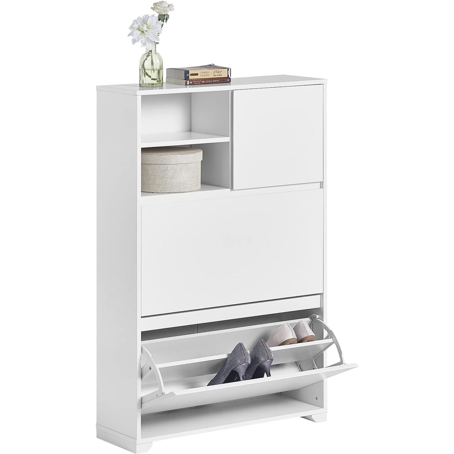 SoBuy - Shoe Organizer Unit - White thumbnail
