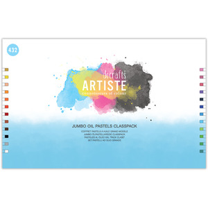 Artiste Jumbo Oil Pastels Classpack of 432
