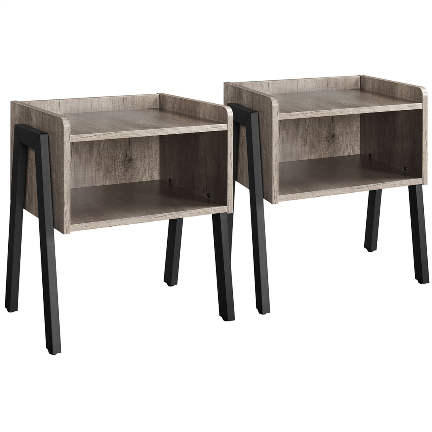 Two Side Tables Set of 2 Side Table for Living Room Bedroom