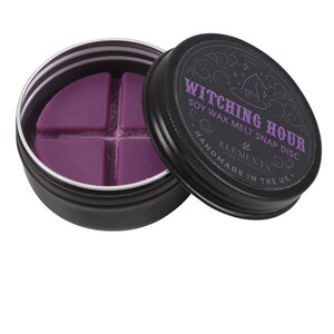 Witching Hour Soy Wax Snap 25g Disc 45 hours Fragrance