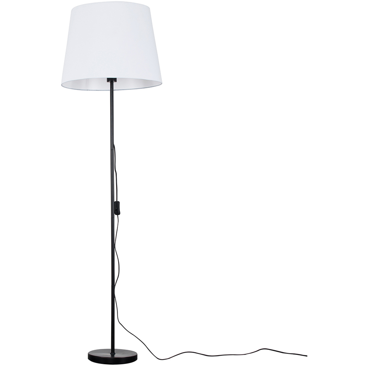 Image of Modern Floor Lamp In Black Metal&hellip;