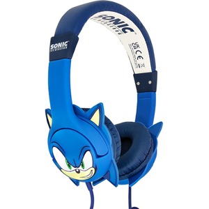 SEGA Sonic Kids Headphones with Moulded Ears