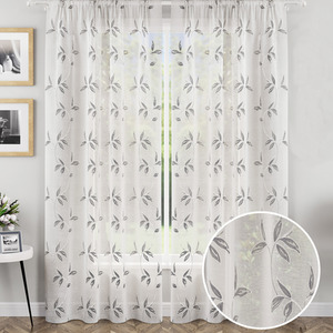 Pair of Oasis Sheer Voile Panels