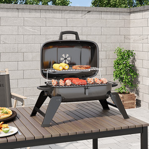 Portable Charcoal Grill for Outdoor BBQ