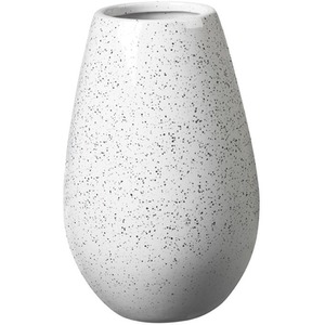Ceramic Speckled Rounded Vase - 23.5cm