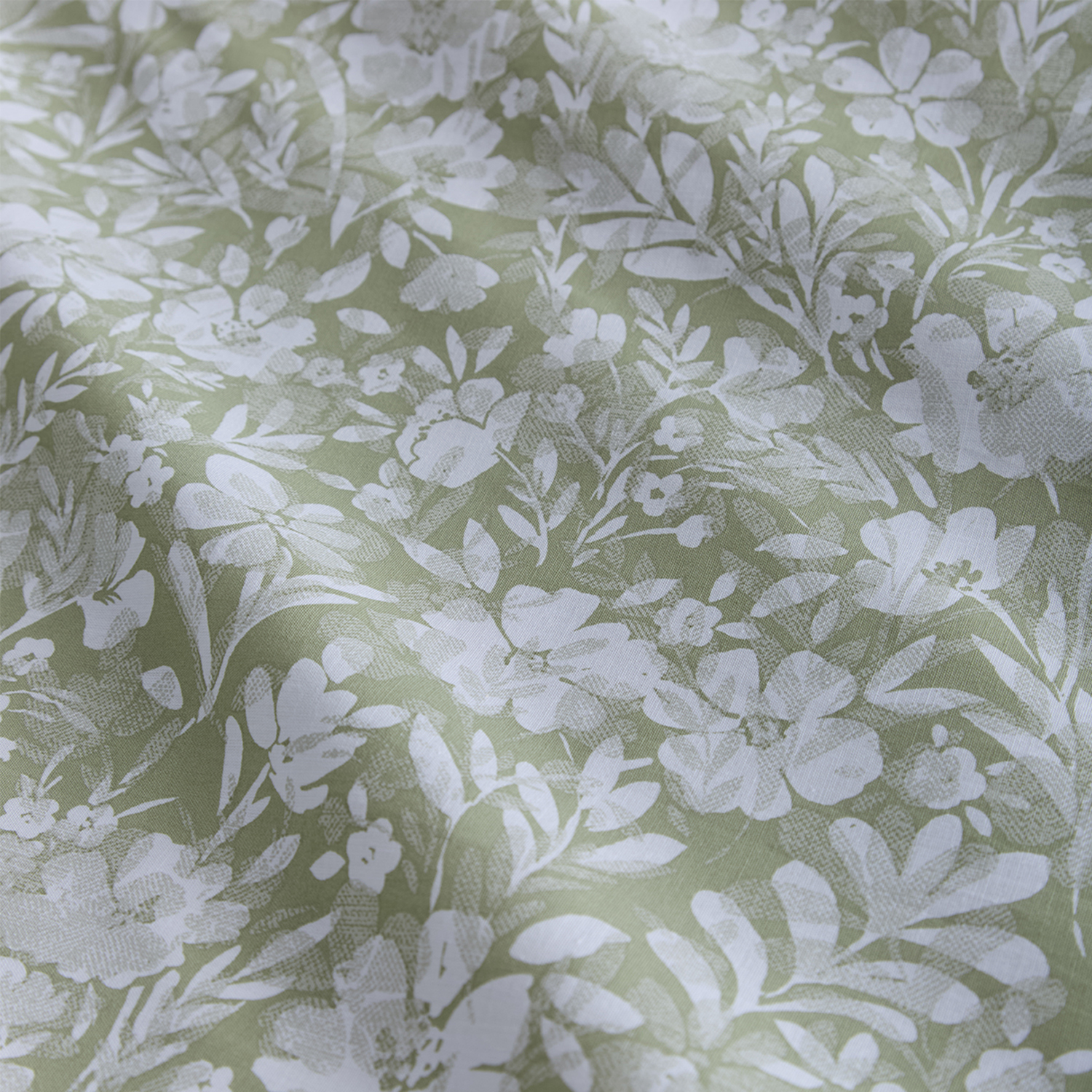 Charlotte Thomas Olivia Duvet Cover Set - Green Double