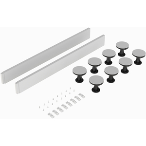 Shower Tray Leg Set For 1000mm Square Rectangular Resin Trays White