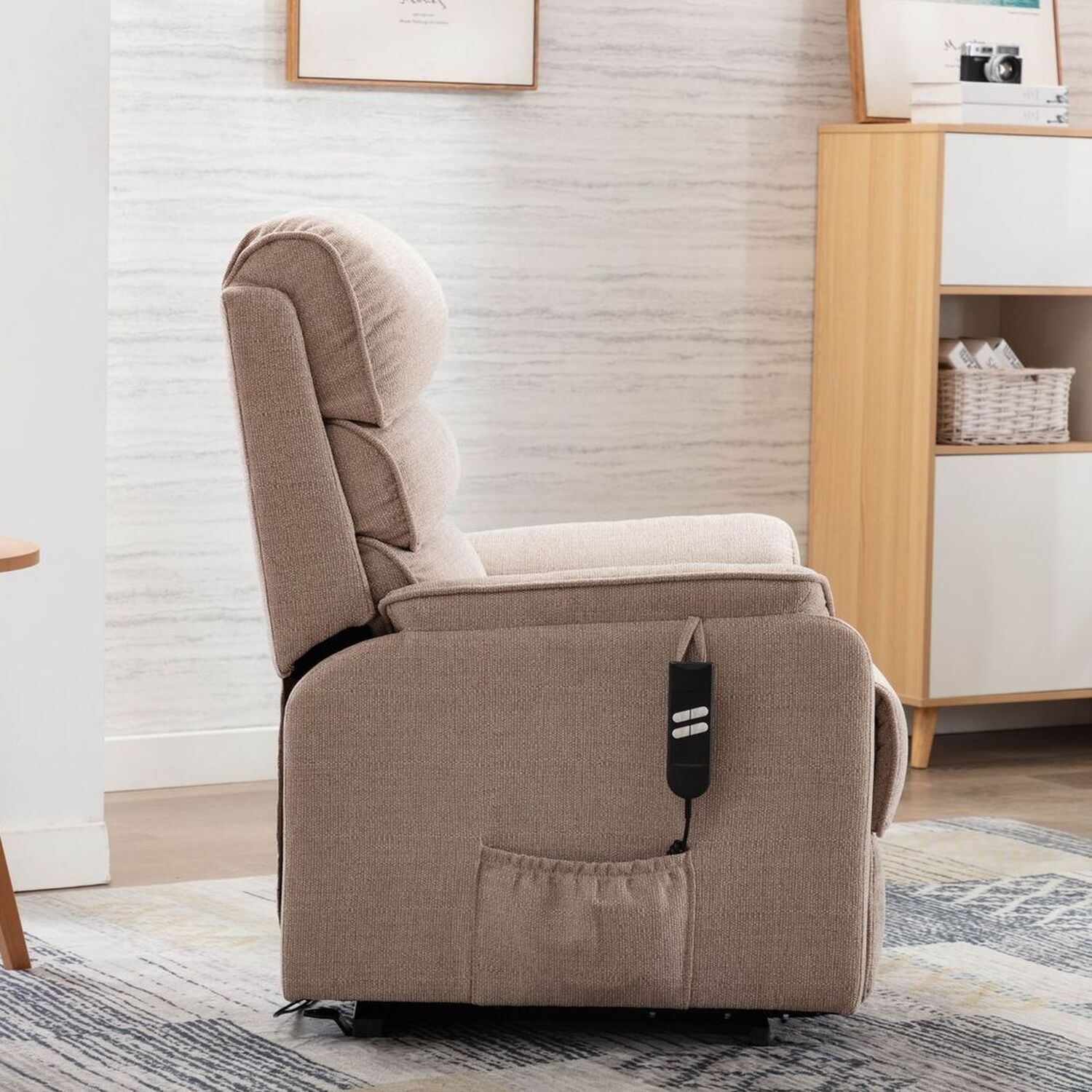 Carlton Riser Recliner - Lisbon Wheat