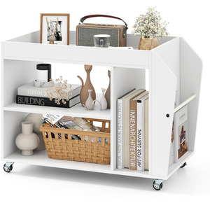 Table Side Pin Rack Side End Table Storage Rack