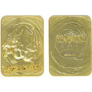 Yu-Gi-Oh! Limited Edition 24k Gold Plated Baby Dragon Metal Card