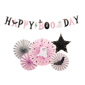Trick or Treat Pink Bunting