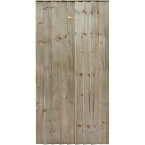 Rowlinson Featheredge Square Top Wooden Gate