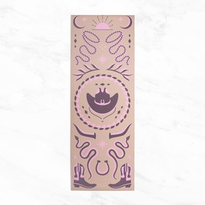 Cowgirl Myga Pattern Yoga Mat shot 9577950