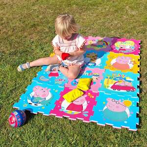 Peppa Pig Interlocking Foam Play Mat Baby Toddler Matting