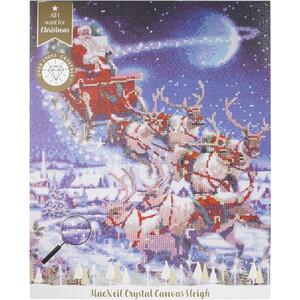 McNeil Crystal Canvas Sleigh