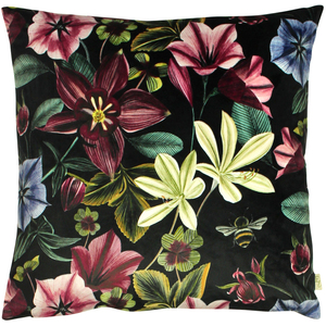 Midnight Garden Floral Rectangular Cushion 43 x 43cm