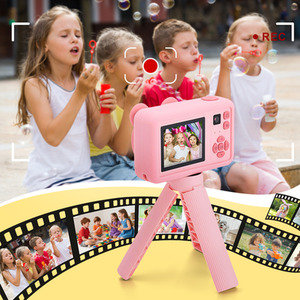 Kidkid Digital Camera with Dual Lens and Mini Tripod for Kids