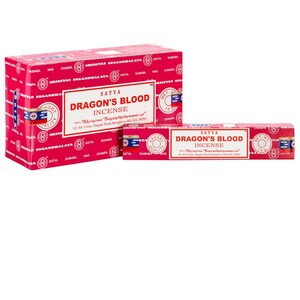 Dragon'S Blood Incense Sticks Set Of 12 Packs