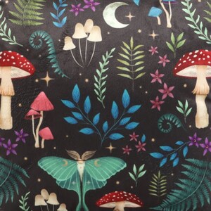 Enchanted Forest Motif Cushion 35Cm Square