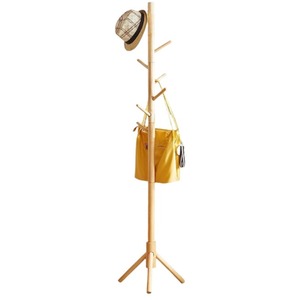8 Hook Floor Standing Coat Stand