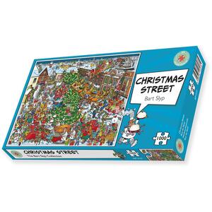 Bart Slyp Christmas Street 1000 Piece Jigsaw Puzzle