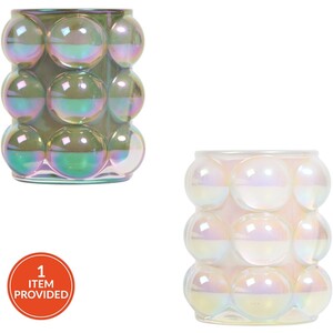 Assorted Iridescent Bubble Candle