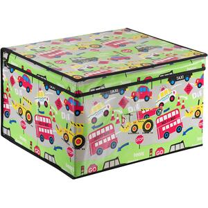 Large Foldable Kids Toy Storage Box Road Works Design