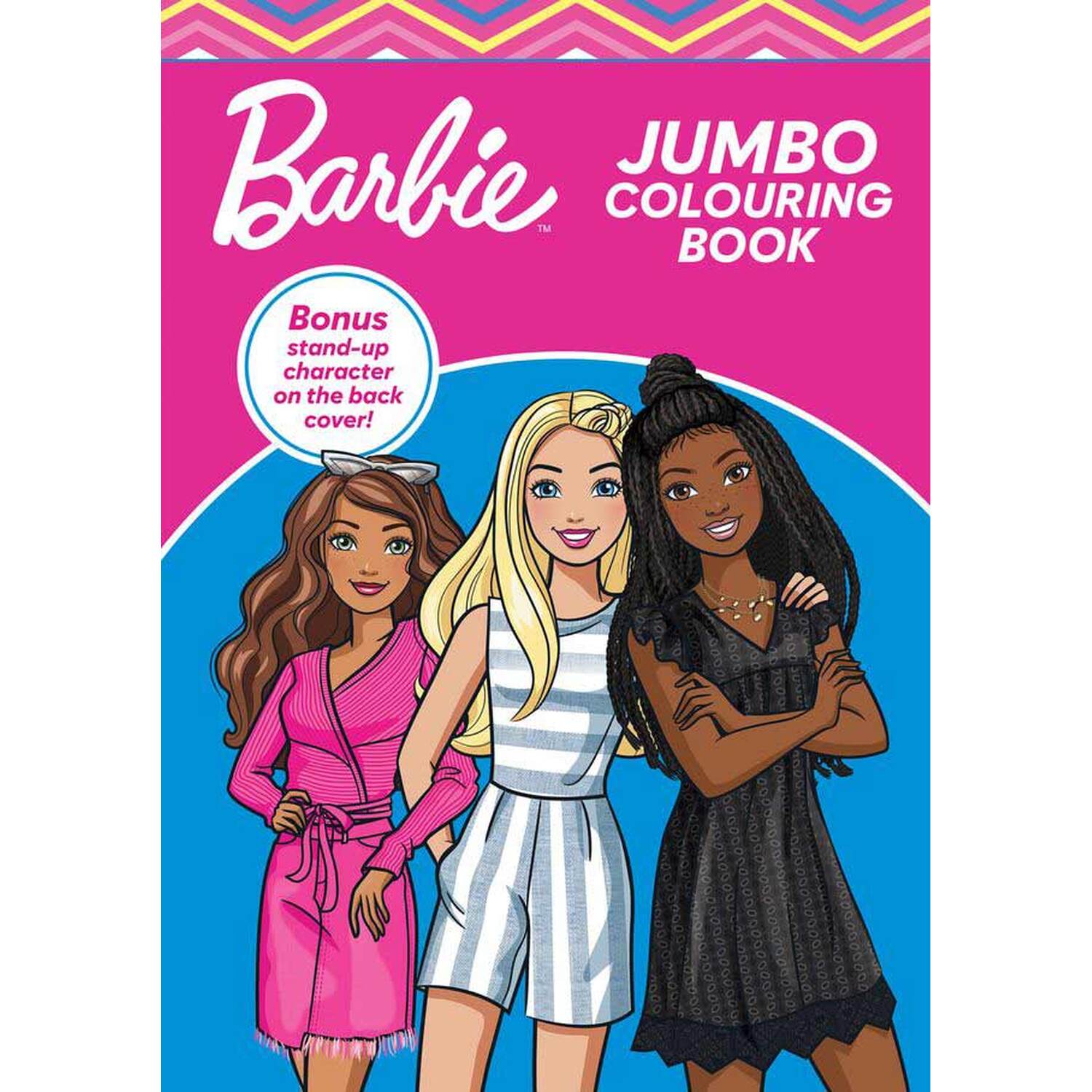 Barbie Jumbo Colouring Book