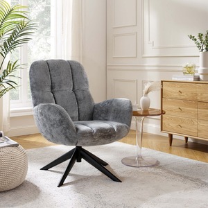 Armchair with Swivel Function Chenille