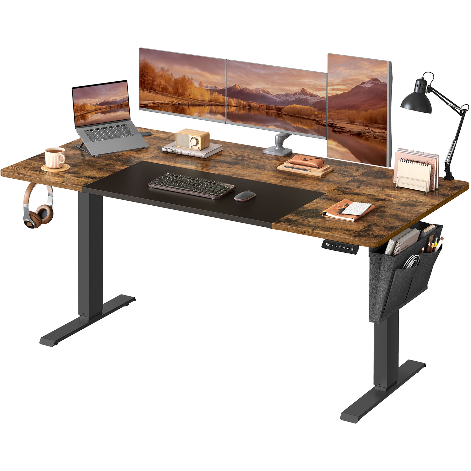 Extra Durable Electric Standing Desk - Bronze