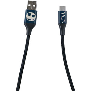 NBC 6ft USB-A To Type-C Braided Charging Cable Jack Bats