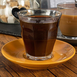 220ml Picardie Mismatched Coffee Cup  Saucer 12pc Set
