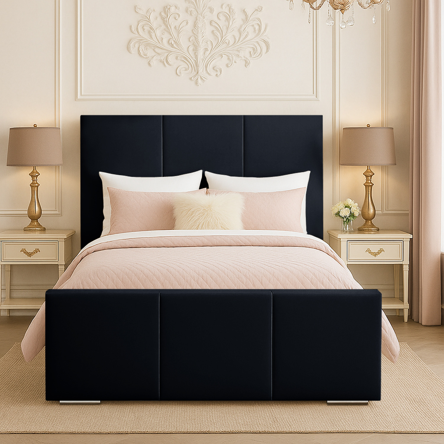 Eliza Bed Frame - Black King