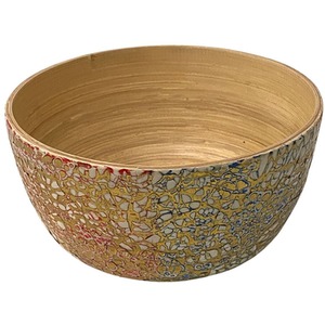 Handmade Bamboo Salad Bowl Large