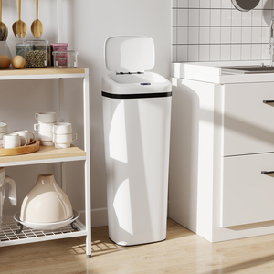 HOMCOM 50L Touchless Sensor Bin Stainless Steel