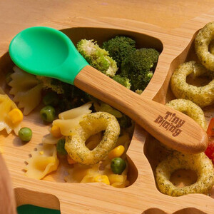 Bamboo Baby Weaning Fork  Spoon Set