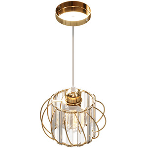 Contemporary Pendant Light with Lampshade