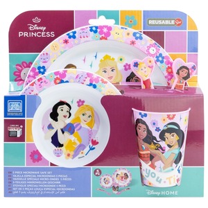 Princess Beyou Tiful 5pc Microwave Safe Set