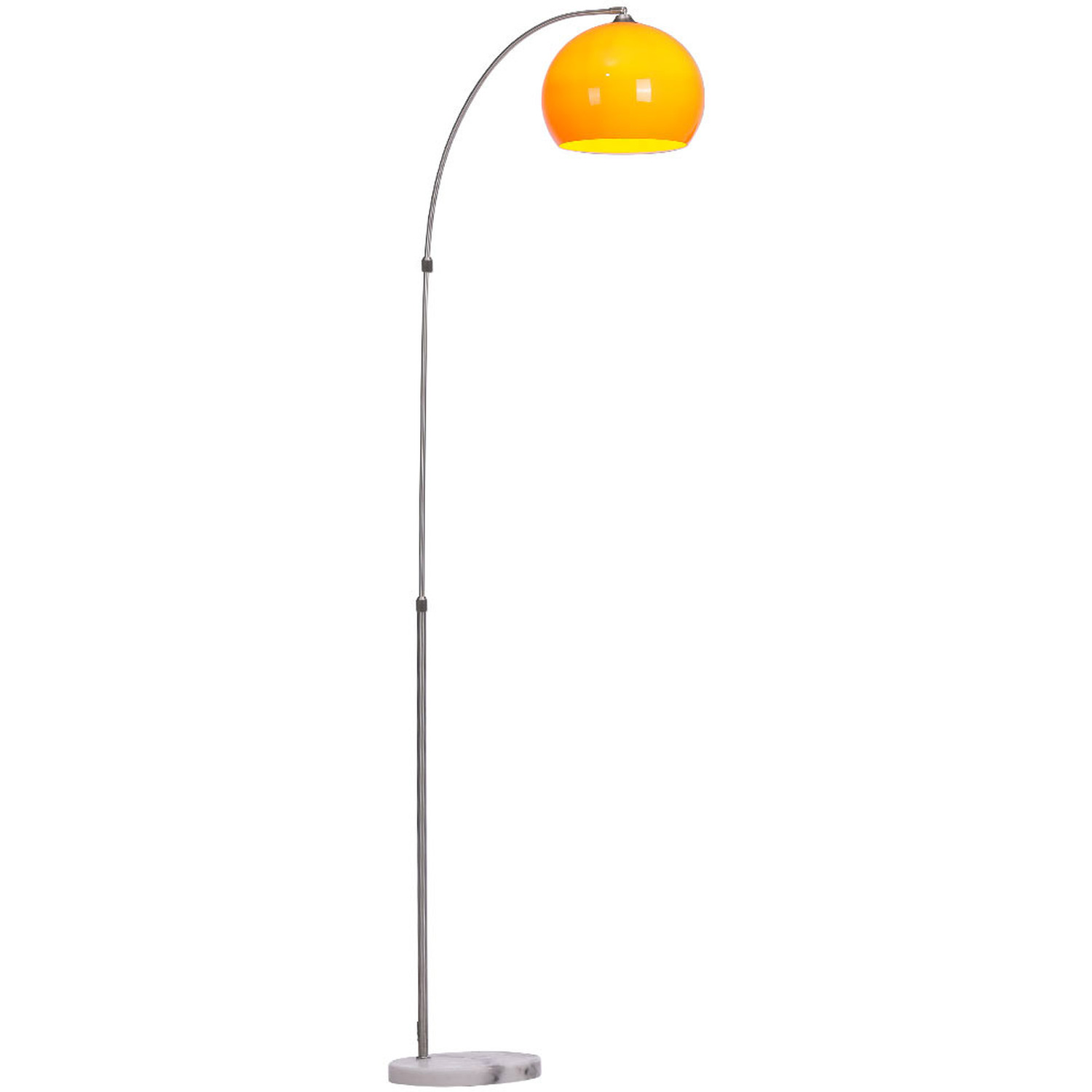 Image of Modern Arched Floor Lamp with Marble&hellip;