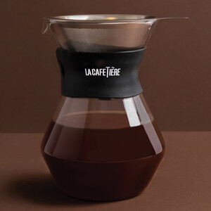 La Cafetire Glass Coffee Dripper and Carafe