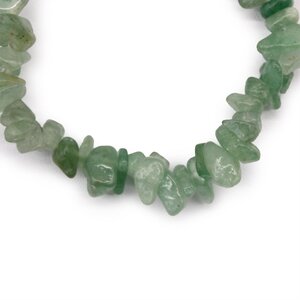 Aventurine Green Chipstone Bracelet - Uplifting Gemstone Jewelry