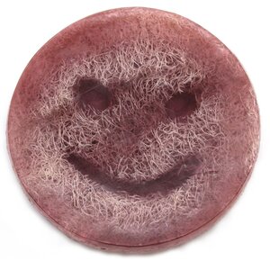 Happy Scrub Soap Purple Grape Exfoliating Fragrant Body Wash