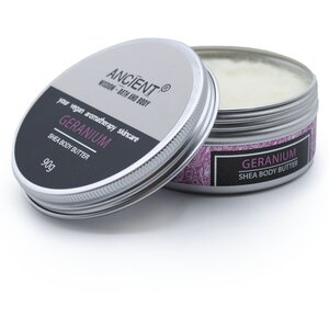 Aromatherapy Shea Body Butter with Geranium Moisturizing Uplifting